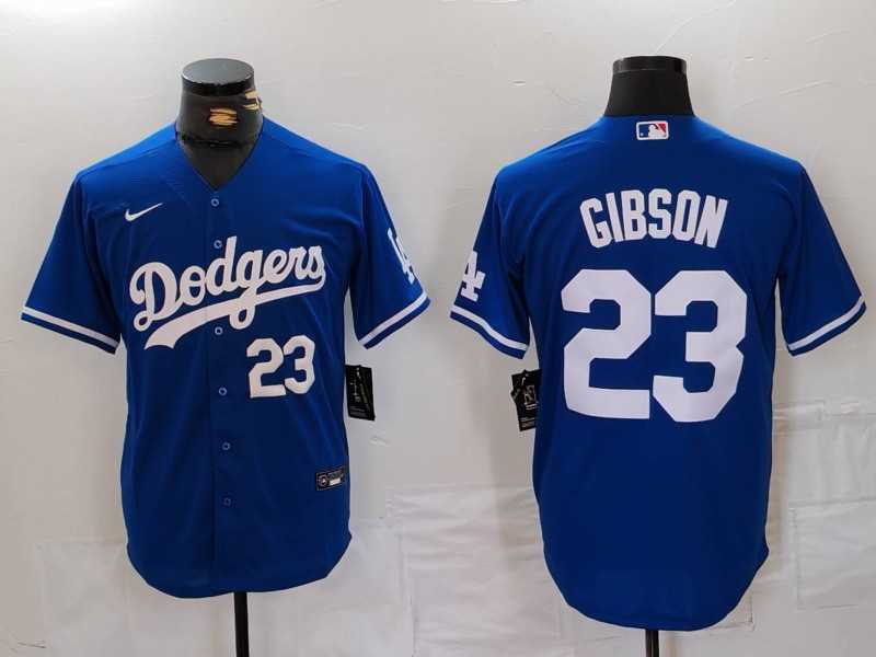 Men's Los Angeles Dodgers #23 Kirk Gibson Number Blue Cool Base Stitched Jerseys,We sell and wholesale Men's Los Angeles Dodgers #23 Kirk Gibson Number Blue Cool Base Stitched Jerseys on line form chian!